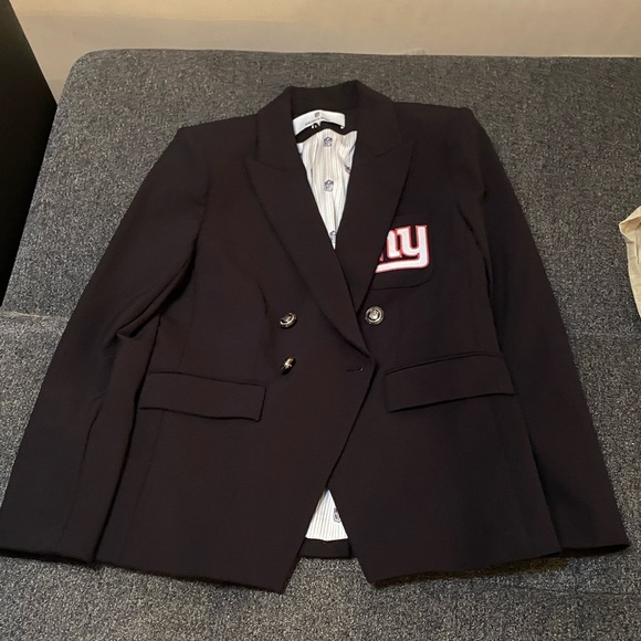 Veronica Beard x NFL Dickey Jacket Double-Breasted size 4 no hoodie‼️ - Picture 5 of 5